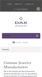 Mobile Screenshot of daxcostumejewelry.com